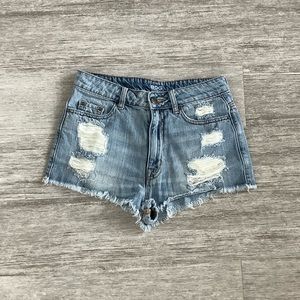 Distressed Jean Shorts from Urban Outfitters